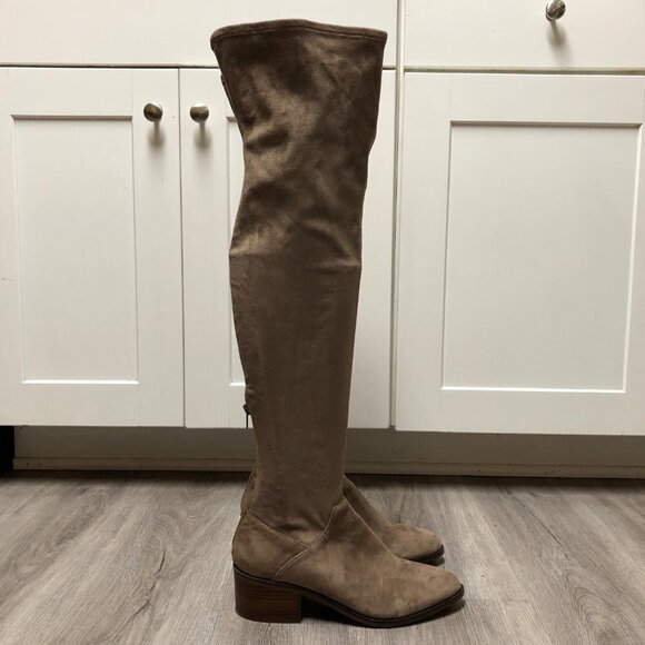 Steve Madden Women's Size 8.5 Gabbie Over the Knee Boots Thigh High Suede Shoes - Picture 3 of 12
